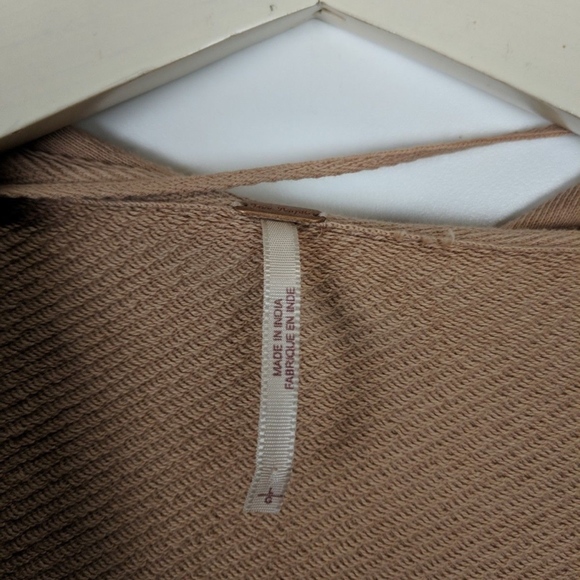 Free People Get Yer Gauze Hooded Cardigan - Picture 3 of 5